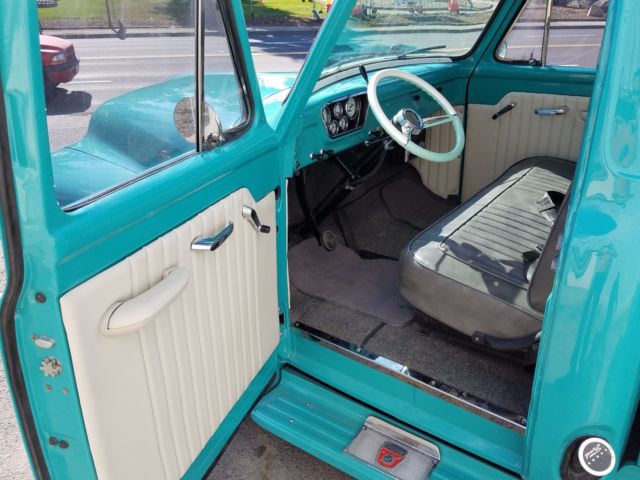 1955 Blue Ford F-100
