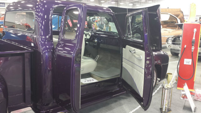 1955 Purple pearl Ford F-100 Pickup