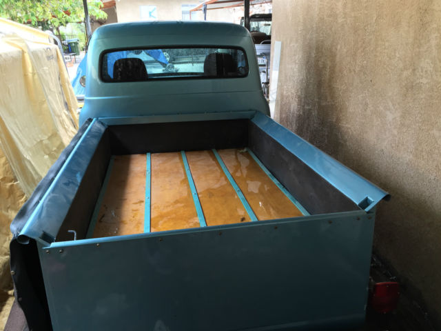 1955 Blue Ford F-100 Crew Cab Pickup