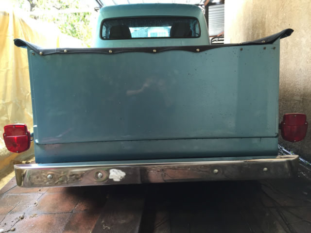 1955 Blue Ford F-100 Crew Cab Pickup