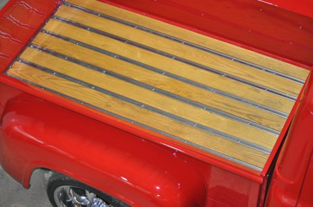 1955 Purple Ford F-100 Standard Cab Pickup