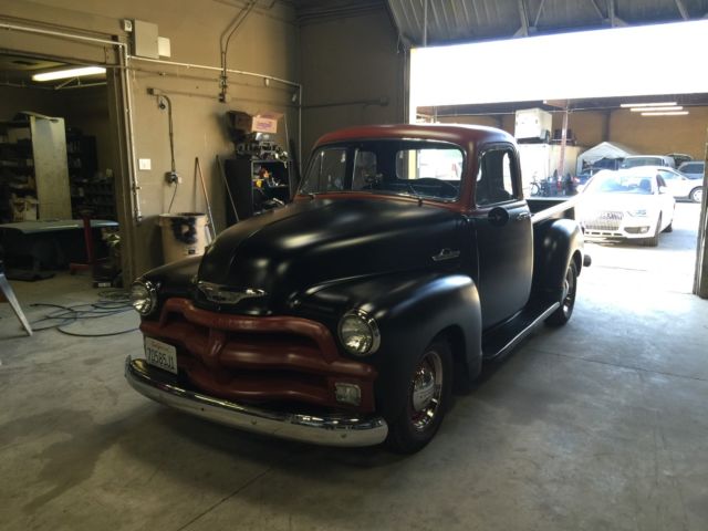 1955 Satin Black with pinstriping Chevrolet Other Pickups Truck