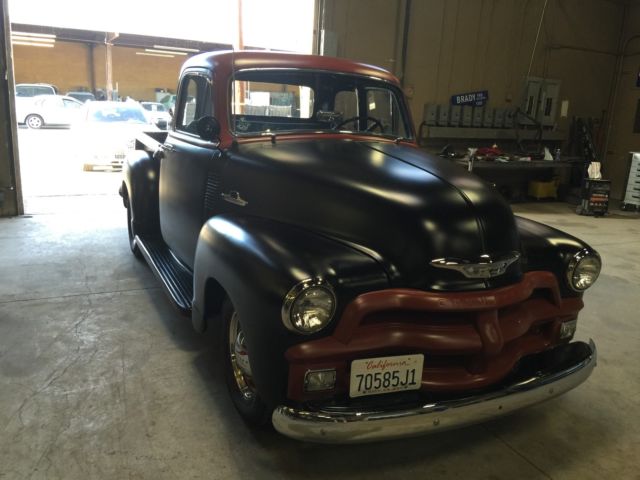 1955 Satin Black with pinstriping Chevrolet Other Pickups Truck