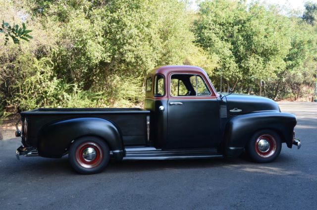 1955 Satin Black with pinstriping Chevrolet Other Pickups Truck