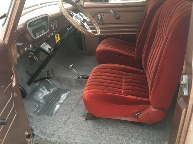 1955 different colors Ford Fairlane Standard Cab Pickup
