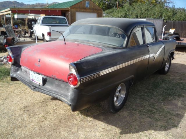 1955 black Ford Fairlane