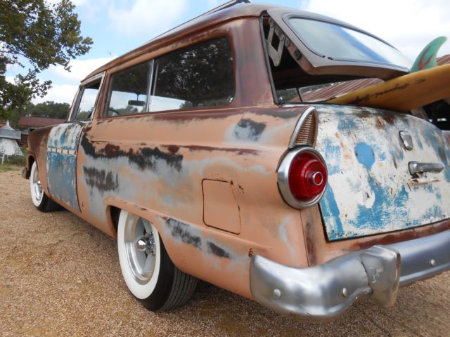 1955 PEACH Ford Ranch Wagon