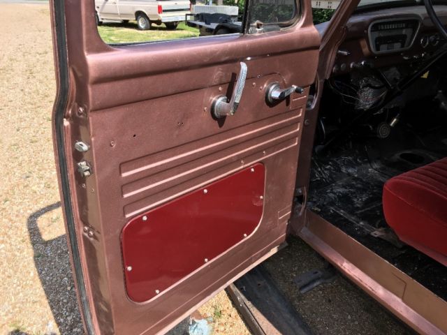 1955 different colors Ford Fairlane Standard Cab Pickup