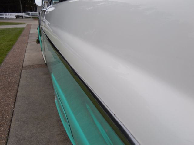 1955 Green Ford convertible Convertible