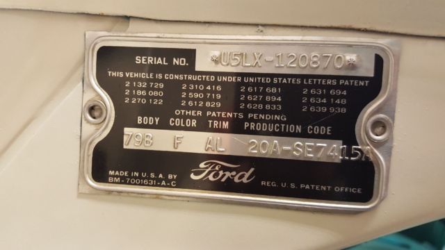 1955 Teal Ford Country Sedan Wagon