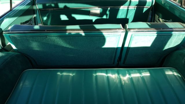 1955 Teal Ford Country Sedan Wagon