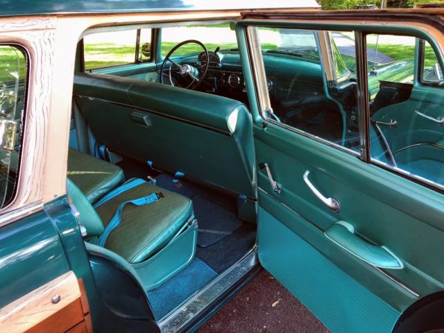 1955 Green Ford Crown Victoria Wagon