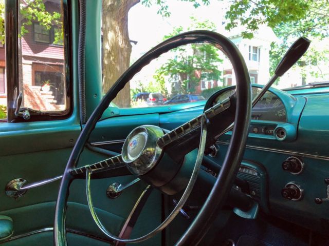 1955 Green Ford Crown Victoria Wagon