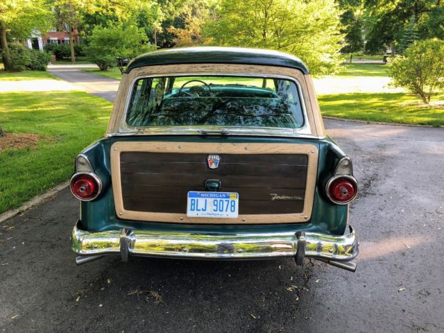 1955 Green Ford Crown Victoria Wagon