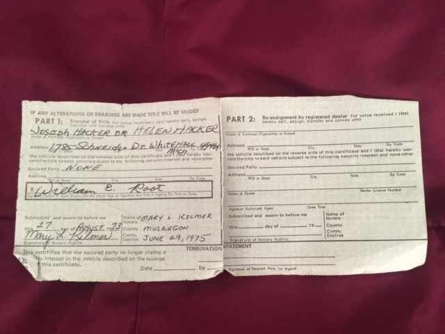 1955 Black Ford F-100 Standard Cab Pickup