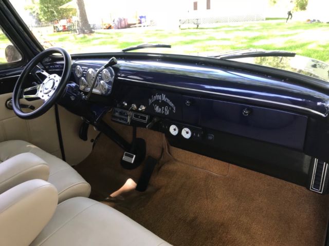 1955 Blue Ford F-100 Standard Cab Pickup