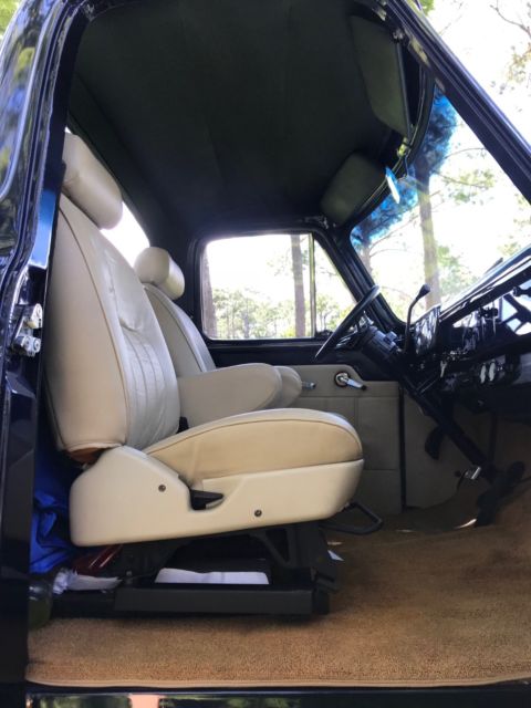 1955 Blue Ford F-100 Standard Cab Pickup