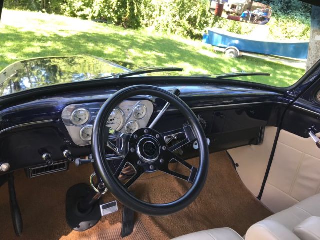 1955 Blue Ford F-100 Standard Cab Pickup
