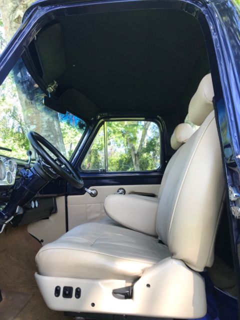 1955 Blue Ford F-100 Standard Cab Pickup