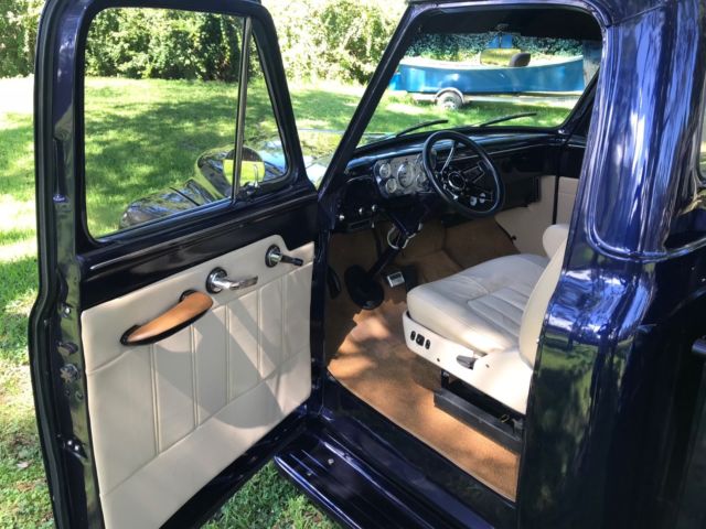 1955 Blue Ford F-100 Standard Cab Pickup