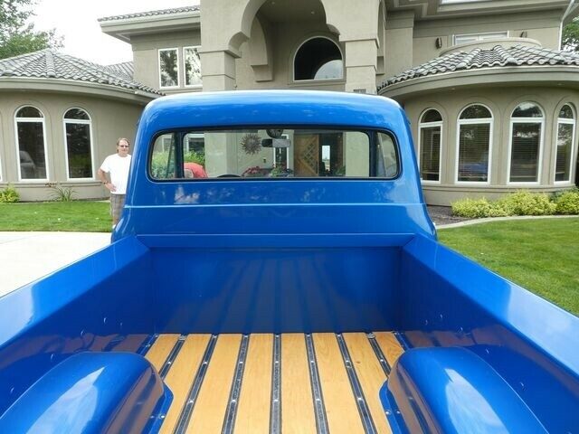 1955 Blue Ford F-100 --