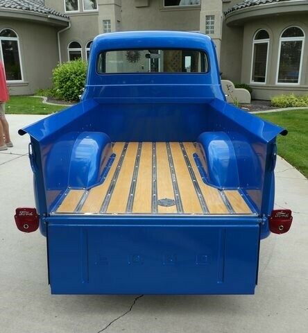 1955 Blue Ford F-100 --