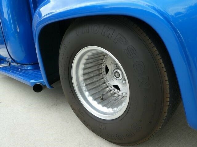 1955 Blue Ford F-100 --