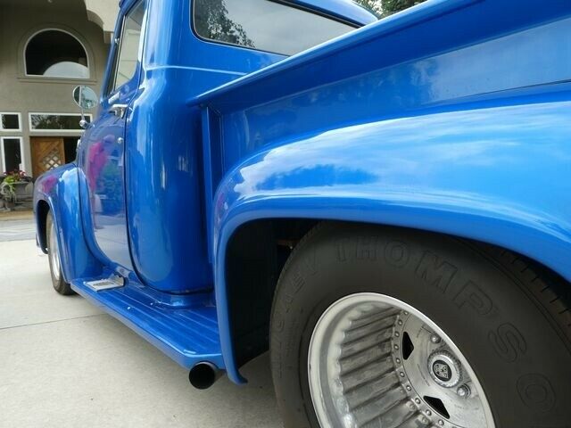 1955 Blue Ford F-100 --