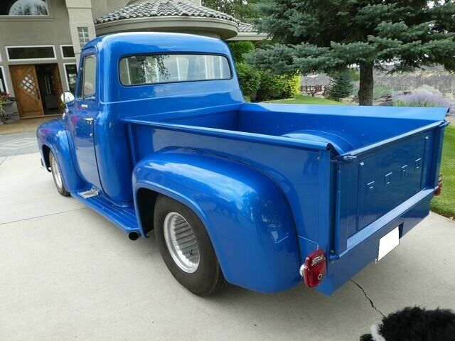 1955 Blue Ford F-100 --