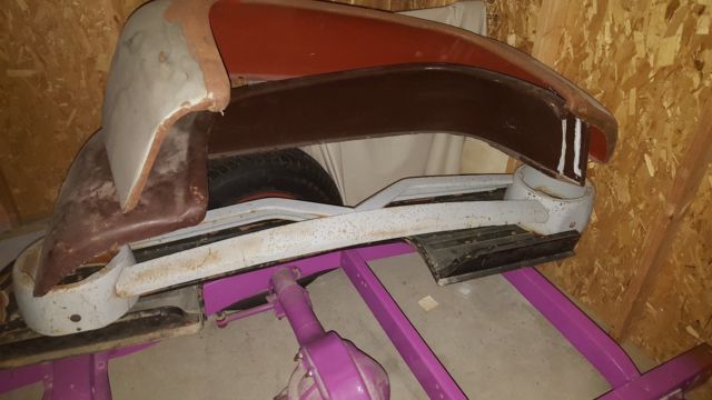 1955 Deep Rose Ford F-100 Standard Cab Pickup