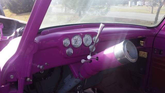 1955 Deep Rose Ford F-100 Standard Cab Pickup