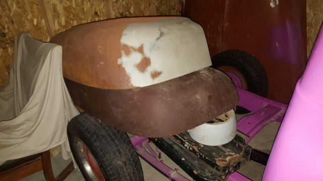 1955 Deep Rose Ford F-100 Standard Cab Pickup