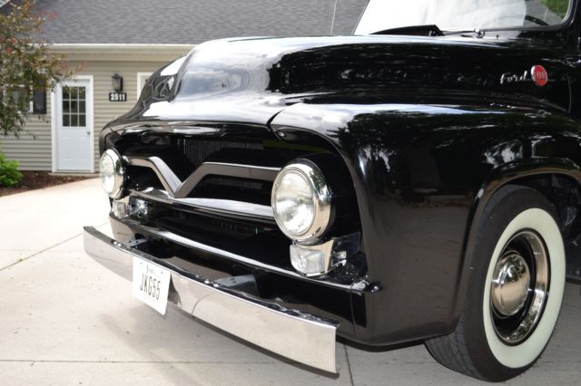 1955 Black Ford F-100 TRUCK