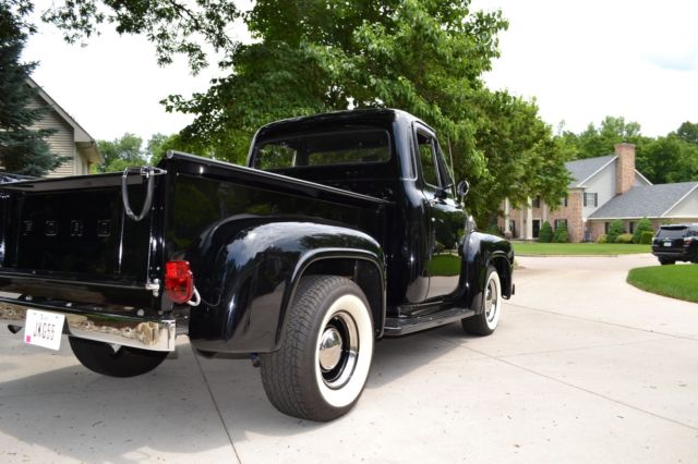 1955 Black Ford F-100 TRUCK