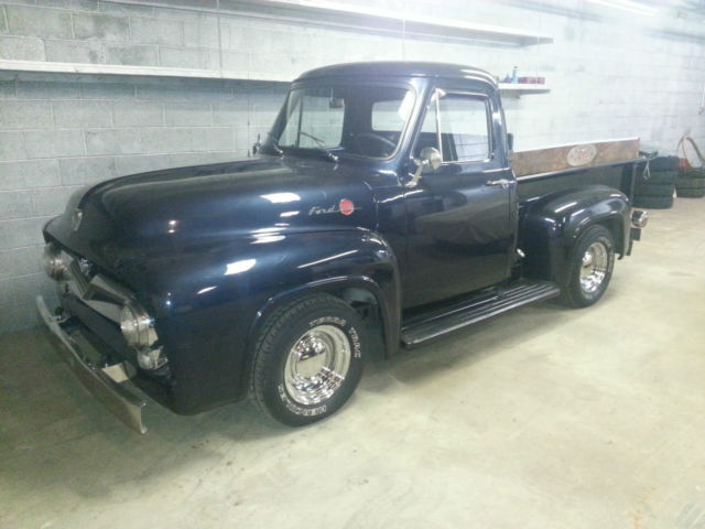 1955 Blue Ford F-100 U/K