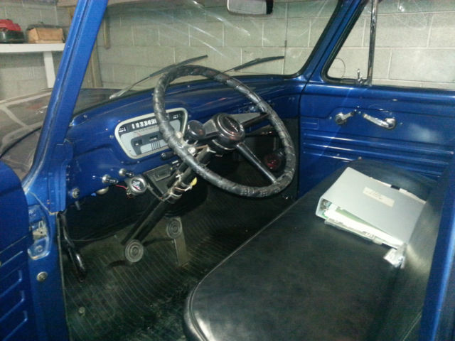 1955 Blue Ford F-100 U/K