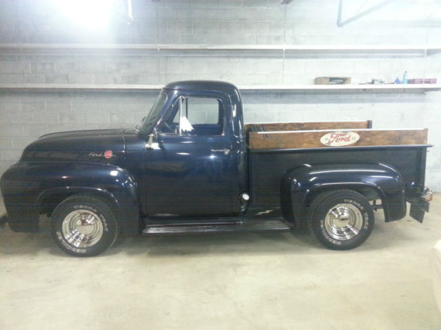 1955 Blue Ford F-100 U/K