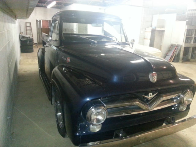 1955 Blue Ford F-100 U/K