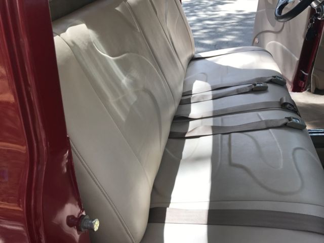 1955 RED Ford F-100 PICKUP