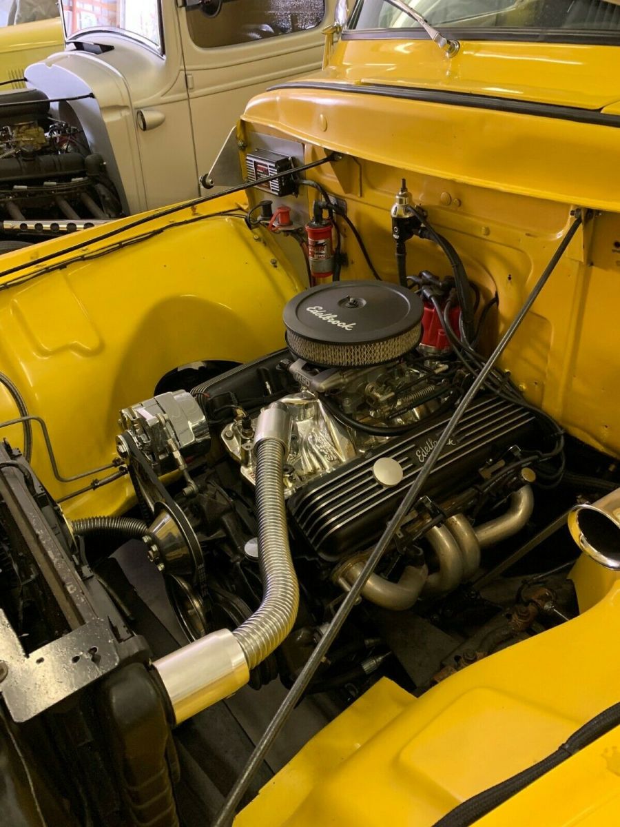 1955 Yellow Ford F-100 Standard Cab Pickup