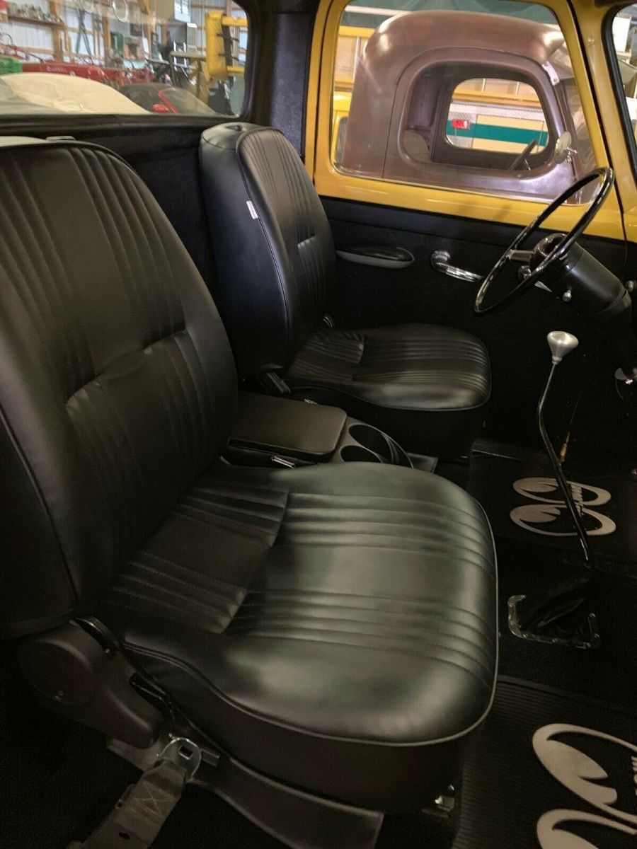 1955 Yellow Ford F-100 Standard Cab Pickup