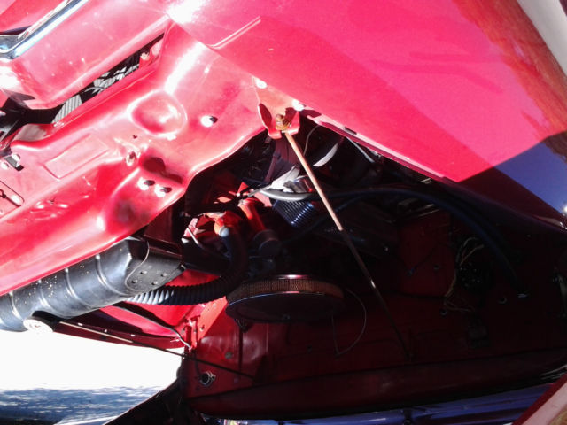 1955 Red Ford F-100 PICKUP