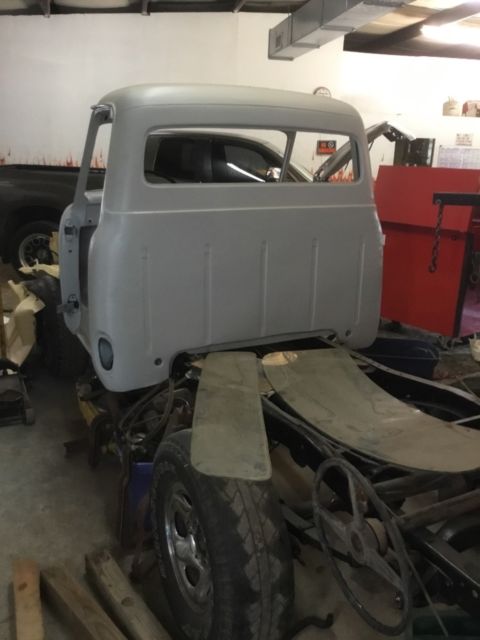 1955 Gray Ford F-100 Standard Cab Pickup