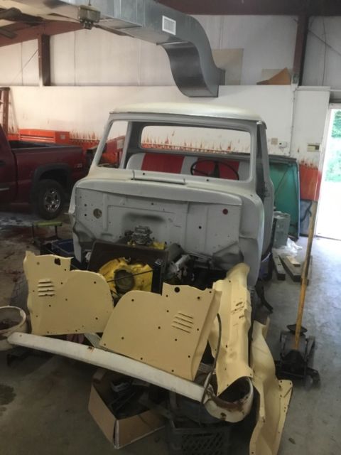 1955 Gray Ford F-100 Standard Cab Pickup