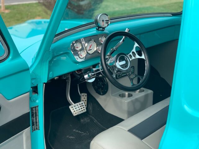 1955 Blue Ford F-100 Truck