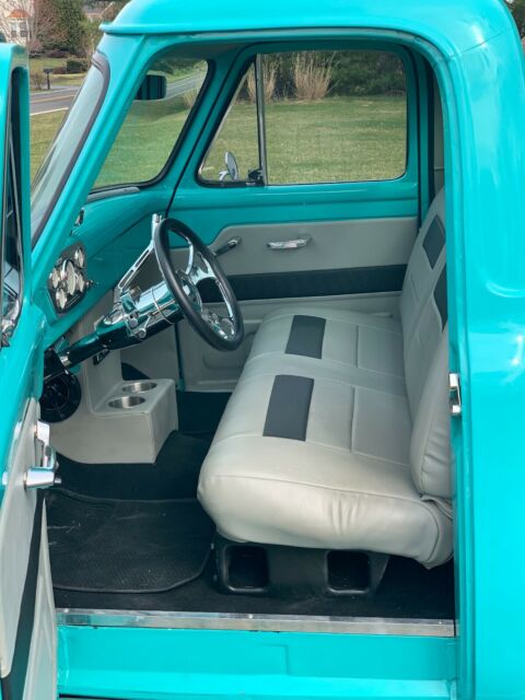 1955 Blue Ford F-100 Truck