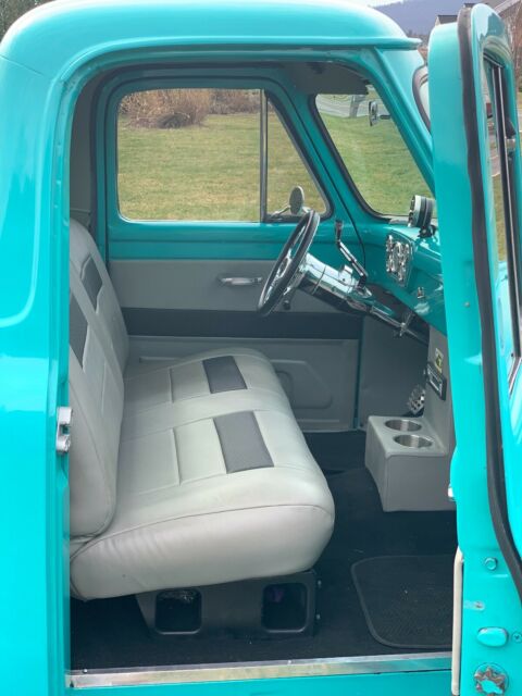 1955 Blue Ford F-100 Truck