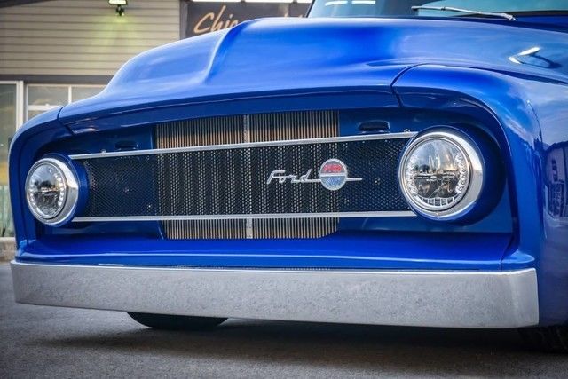 1955 Blue Ford F-100 Pickup Truck