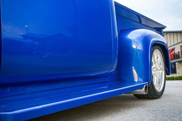 1955 Blue Ford F-100 Pickup Truck