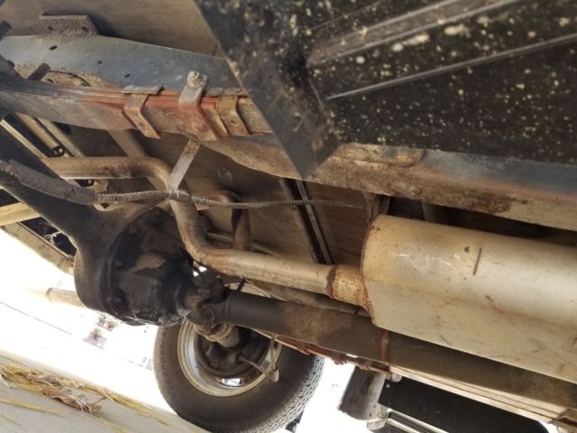 1955 off white Ford F-100 Standard Cab Pickup